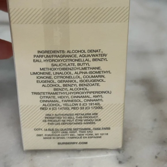 Burberry Weekend Eau de Parfum in Cream Box 3.3 Oz - Picture 4 of 5